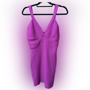 Hot Pink Bandage dress